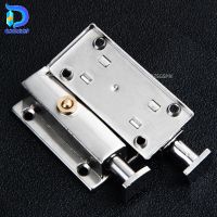 【LZ】qby5bf Zinc Alloy Spring Loaded Door Latch Bolt Brass Push Release Button Old-fashioned Automatic Spring Latch Lock