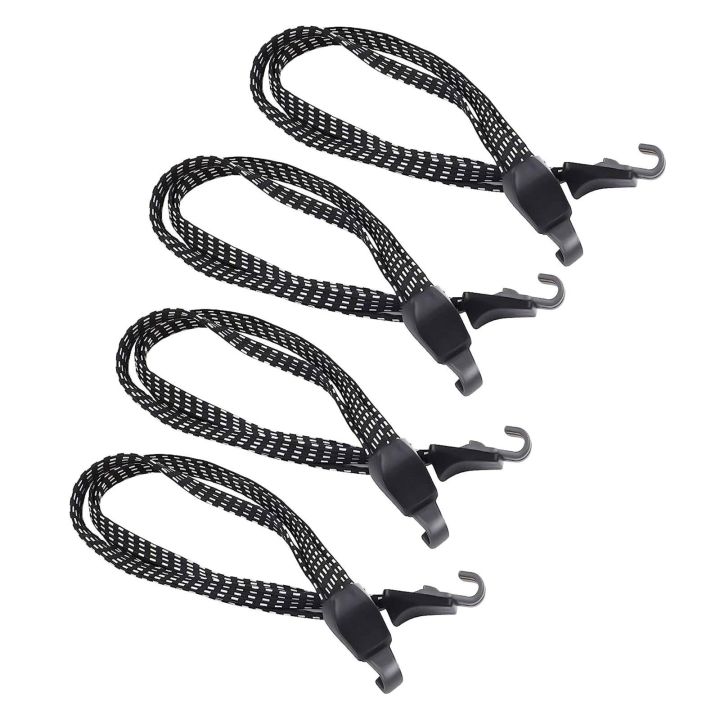 4-pieces-motorcycle-luggage-rack-tie-down-straps-bungee-cords-with-hooks-strong