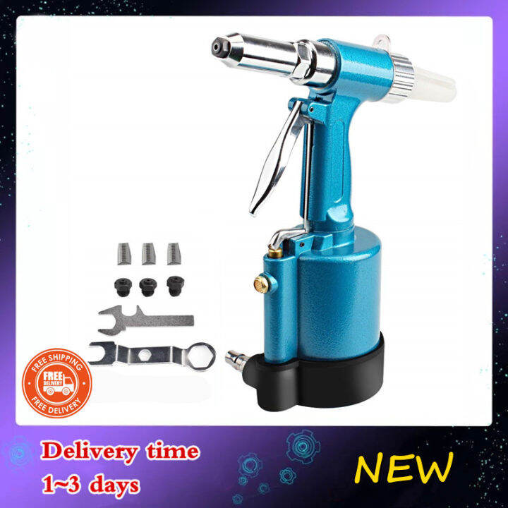 NEVIS Heavy Duty Blind Rivet Gun Air Hydraulic Riveter Tools for 2.4-5 ...