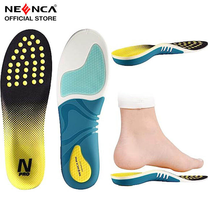 NEENCA Professional Shoe Insoles, Orthotic High Arch Support Insoles