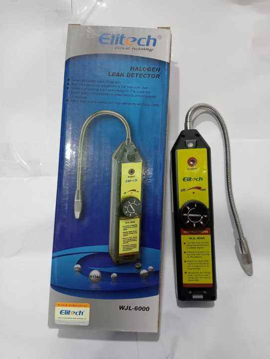 Elitech WJL6000 Leak Detector Advanced Technology for Accurate Leak