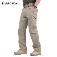 IX9 97 Cotton Men Military Tactical Cargo Pants Men SWAT Combat Army Trousers Male Casual Many Pockets Stretch Cotton Pants