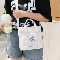 Ins Korean Style Shoulder Bag Student Japanese Style Hipster Chic Canvas Bag Simple Harajuku Style Mini Bag
