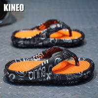 KINEO รองเท้าแตะ Unisex สำหรับผู้ชายและผู้หญิง,พื้นรองเท้ารองเท้าแตะกีฬาเมฆสไลด์หมอนนุ่มรองเท้าคู่แฟชั่น