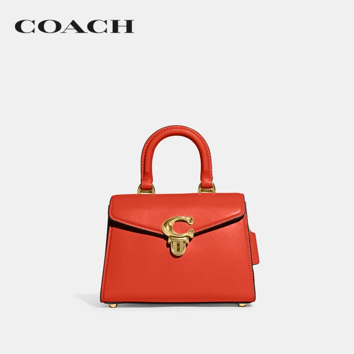 coach-กระเป๋าถือผู้หญิงรุ่น-sammy-top-handle-21-สีส้ม-cj812-b4b4d