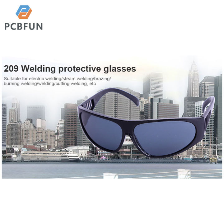 แว่นตานิรภัยเลเซอร์กำจัดขนป้องกันรังสียูวีจากเลนส์เชื่อมเพื่อความปลอดภัยในแว่นตาช่างเชื่อม-pcbfun