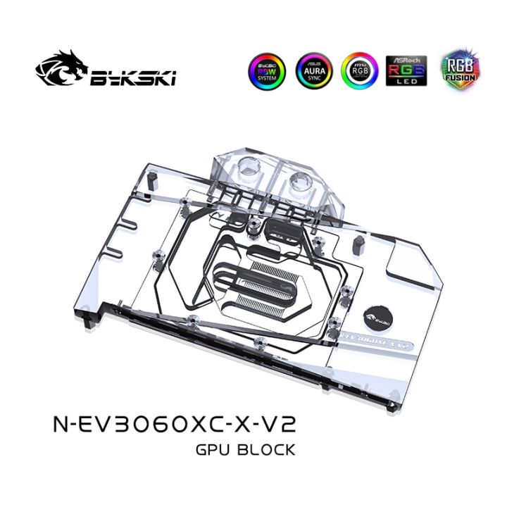 bykski-gpu-water-cooling-block-สำหรับ-evga-rtx-3060ti-xc-full-cover-water-cooling-cooler-พร้อมแผ่นหลัง-n-ev3060xc-x-v2