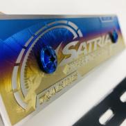 Bảng tên titan SATRIA 3D mẫu mới, gắn các đời xe Satria