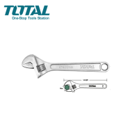 TOTAL กุญแจเลื่อน/ประแจเลื่อน 6 - 12 นิ้ว (Adjustable Wrench) รุ่น THT101063 / THT101083 / THT1010103 / THT1010123