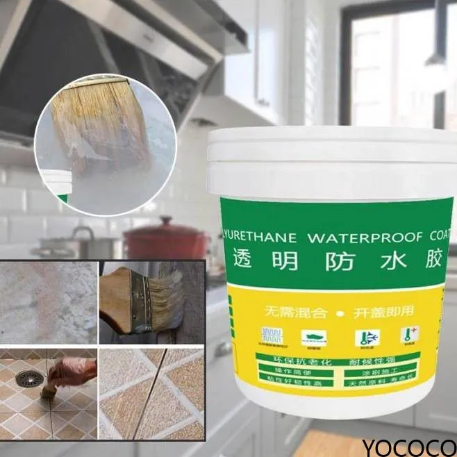 Transparent High-polymer Waterproof Glue Roof Waterproof Repair Sealant ...