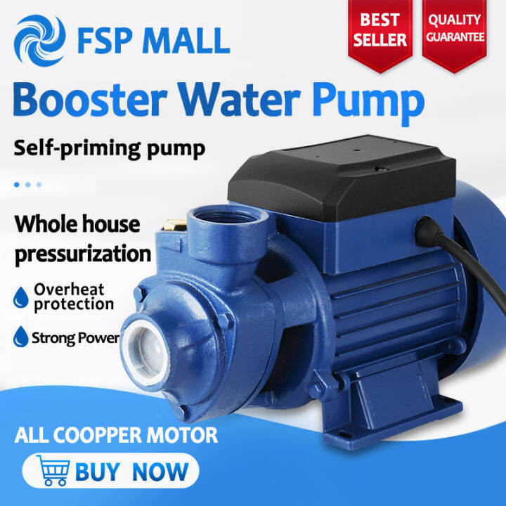 Electric Water Pump Heavy Duty Peripheral Booster Pump 1/2HP 0.5HP DC