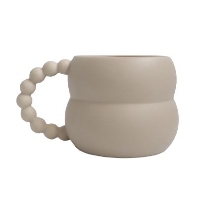 Creative Ceramic Mug Cute Coffee Cup Nordic Home Decor Handmade Art Milk Tea Cup Home Drinkware Personalized Couple