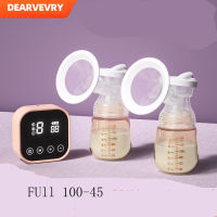 Electric breast pump bilateral milker large suction massage postpartum breastfeeding mother and baby supplies