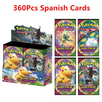 New Spanish Version 360Pcs Pokemon Card Vivid Voltage Sword&amp;Shield TCG Series Booster Box 36Bag Collection Trading Card Game Toy