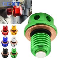 Magnetic Oil Drain Plug Bolt For Kwasaki Street Bike NINJA 250 300 400 500 Z250 Z250SL ZXR250 ZZR250 ZXR400 ZRX400 Motorcycle