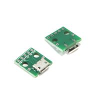 Special Offers 10PCS MICRO USB To DIP Adapter 5Pin Female Connector B Type PCB Converter The Patch Inserts Directly Into The Adapter Plate