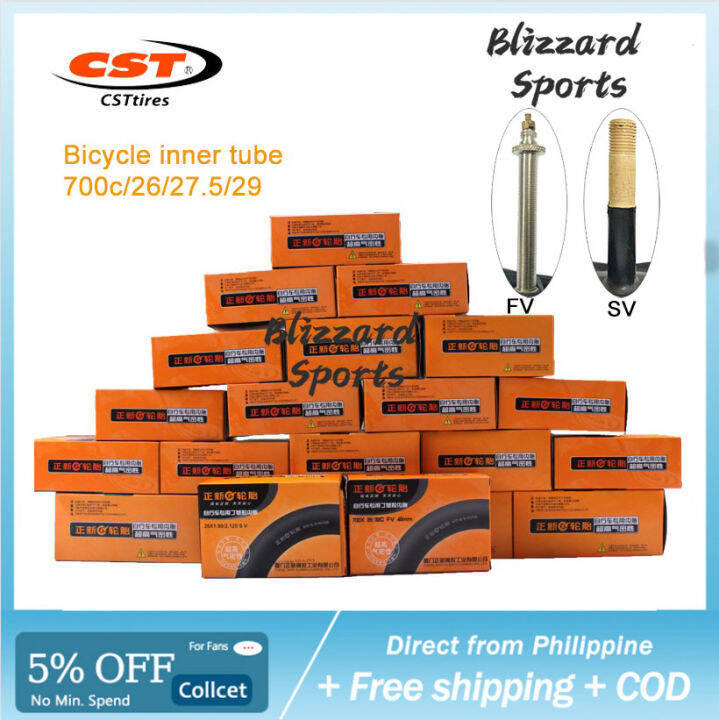 CST Bike Inner Tube Mountain Bike Ultra Light Inner Tube 700C 26 27.5