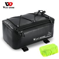 2023✠✖ WEST BIKING Bicycle Rear Seat Bag MTB Bike Rack Bag Trunk Pannier Cycling Large Capacity Waterproof Travel Bag With Rain Cover