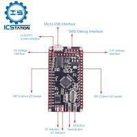 STM32F103C8T6บอร์ดพัฒนาแขน STM32F103 USB โปรแกรมได้ MCU ตัวควบคุมขนาดเล็ก STM32 Cortex M4บอร์ดระบบ