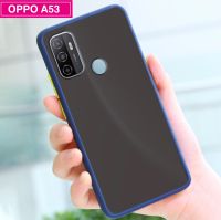 [ส่งจากไทย] เคสโทรศัพท์ ออฟโป้ Case Oppo A53 2020 เคสกันกระแทก ขอบสีหลังขุ่น