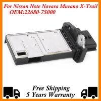 มาใหม่22680 7S000เครื่องวัดการไหลอากาศสำหรับโน้ตนิสสัน Navara Murano X-Trail Maxima เซ็นเซอร์แคชคายย์จู๊ค226807S000 22680-7S000