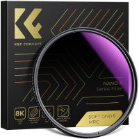 K&amp;F Concept NO"X" Spot Variable GND8 Graduated Filter Neutral Density 0.9 Filter For Camera Sony Nikon Lens 55Mm 67Mm 77Mm 82Mm