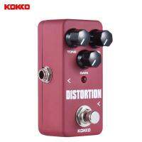 KOKKO FDS2 มินิ Distortion Pedal กีตาร์พกพาเหยียบ (สีแดง)