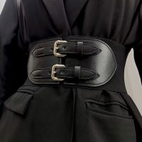 Wide Black Elastic Corset Belt Female Waist Plus Size Belts For Women High Quality Stretch Cummerbunds Big Waistband