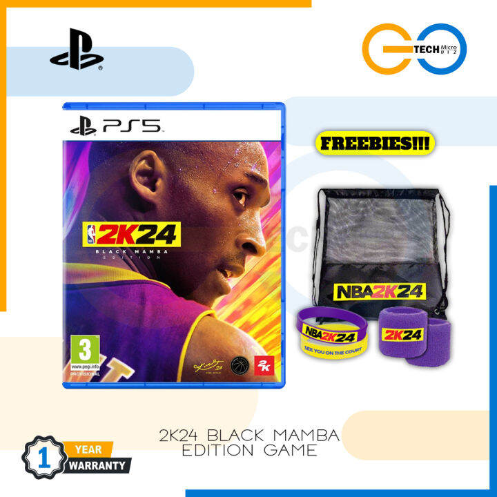 Playstation Ps5 Nba 2k24 Black Mamba Edition Game Lazada Ph