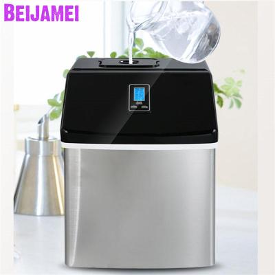 BEIJAMEI แบบพกพาไฟฟ้าเครื่องทำน้ำแข็งในครัวเรือน Square Ice Making Machine สำหรับครอบครัว,บาร์,กาแฟ