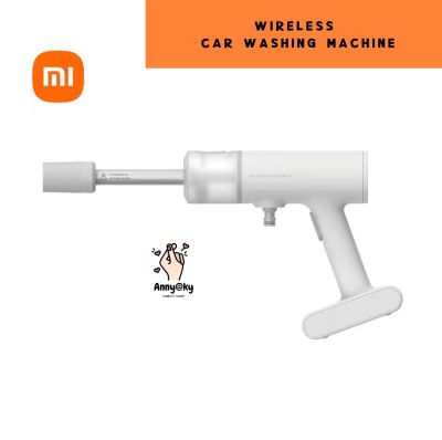 Xiaomi Multifunctional Household Lithium Battery High Pressure Car Wash Water Gun เครื่องซักผ้ารถยนต์ไร้สาย wireless car washing machine