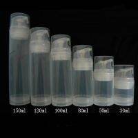 10pcs/lot 30/50/80/100/120/150ml Essence Pump Bottle Plastic Airless Bottles Can Used For Lotion Shampoo Bath Cosmetic Container Travel Size Bottles C