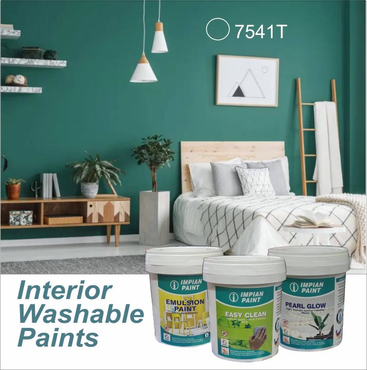 7541T ( 5 LITER ) 5L / IMPIAN PAINT INTERIOR PAINT / CAT RUMAH DALAM ...