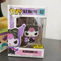 Sanrio ชุดอะนิเมะตัวเลข Kuromi กับบากู Figurine En Vinyle รุ่น