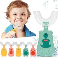 Children 39;s Toothbrush Newborns U-shaped Child Toothbrush Teethers Soft Silicone Newborn Brush Kids Teeth Oral Care Cleaning