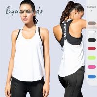 【Hot Sale】embellish Bymermaids 2022 Gym Tops Women 39; STop Letter Backless Shirts SleevelessTops FitnessQuick DryCrop Top