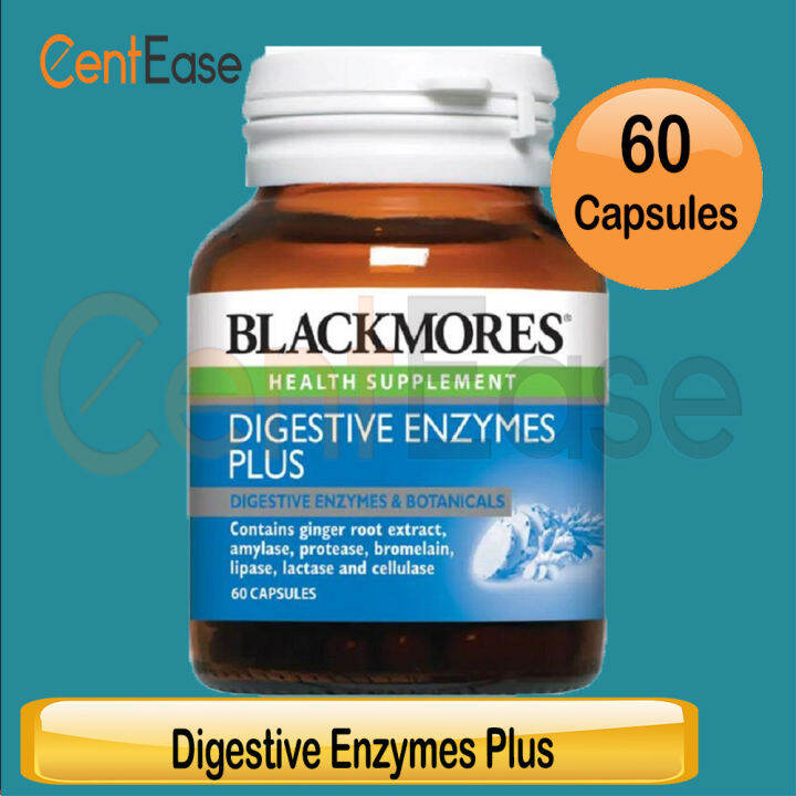 Blackmores Digestive Enzymes Plus 60s Health Supplement Lazada
