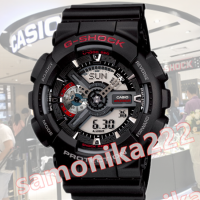 Casio GShock นาฬิกาข้อมือชาย สายเรซิ่น รุ่นGA-110-1ADR (ดำ ) สินค้าพร้อมส่ง