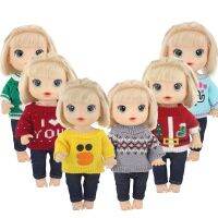 2021 sweater clothes for 12 Inch 30CM baby alive doll Toys Crawling Doll accessories