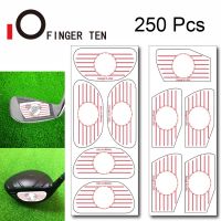 Golf Impact Tape 125 Irons 125 Woods Training Aid Tool Impact Tape Labels Stickers Ball Hitting Board Recorder Drop Shipping