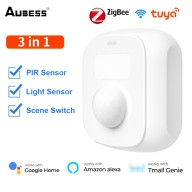 Aubess Tuya Cảm Biến Chuyển Động Hồng Ngoại Wifi + Zigbee PIR Với Cảm Biến thumbnail