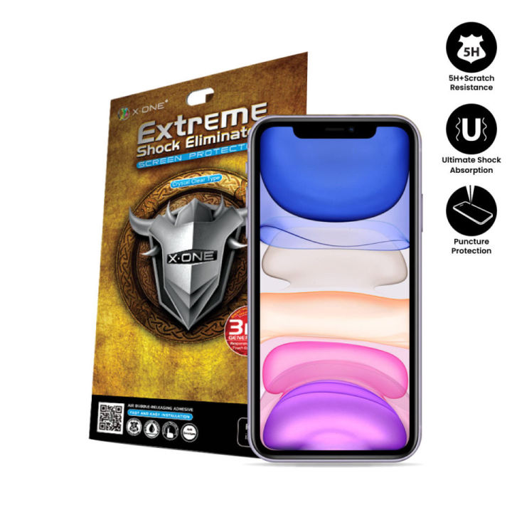 apple-iphone-11-6-1-x-one-extreme-shock-eliminator-3rd-3-clear-screen-protector