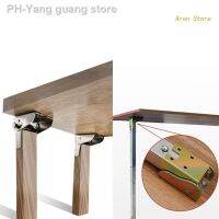 Furniture Table Leg Support Hinge Folding Leg Support-Bracket 90° Locking Extended self-Locking Hinge for Kitchen Table