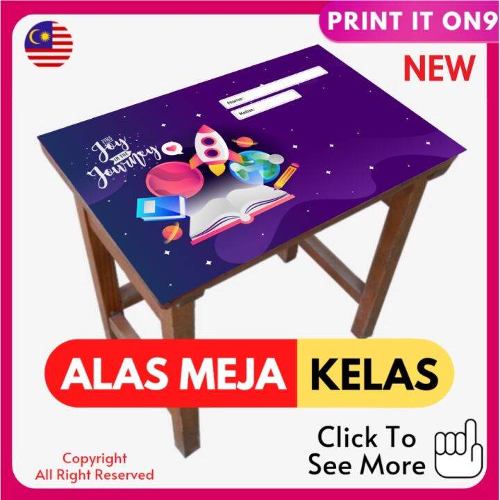 Alas Meja Sekolah Kelas 30 Design Awesome Untuk Murid Set Keceriaan ...