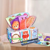 【CC】♙  New Tissue Baby Educational Activity Sensory for Kids Exercise Game