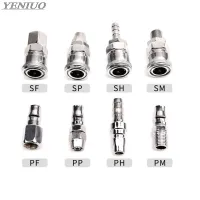 PP20 SP20 PF20 SF20 PH20 SH20 PM20 SM20 work on Air compressor Pneumatic fitting C type Quick connector High pressure coupling