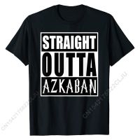 Straight Outta Azkaban Funny Graphic T-Shirt Slim Fit Tops Tees For Men Cotton Tshirts Group Dominant