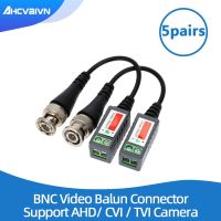 【sought-after】 10ชิ้นพลาสติก ABS อุปกรณ์เสริม CCTV Balun ตัวรับส่งสัญญาณแบบพาสซีฟ2000ft ระยะทาง UTP Balun สาย BNC CAT5