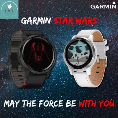 Garmin Star wars (Vivoactive 4) นาฬิกาออกกำลังกาย มี GPS รุ่น Legacy Saga ดีไซน์สุดเท่  ✅รับประกันศูนย์ไทย 1ปี