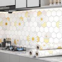 Kitchen Waterproof And Oil-Proof Sticker Thickened Fireproof Marble Self-Adhesive Wall Sticker Formaldehyde-free Wallpaper